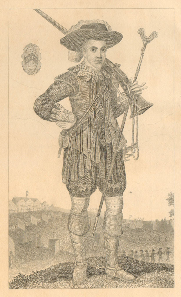 Sir Nicholas Crispe, Hammersmith benefactor. Royalist. West African trader 1839